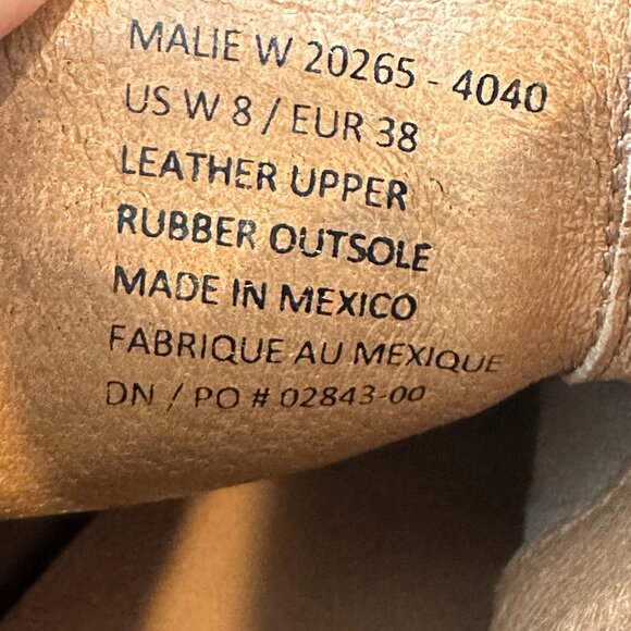 Olukai Malie W 20265-4040 Black Leather Women's Boots Size 8 (E/P) - Picture 6 of 6